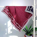 Jacquard twill double-sided silk scarf shawl